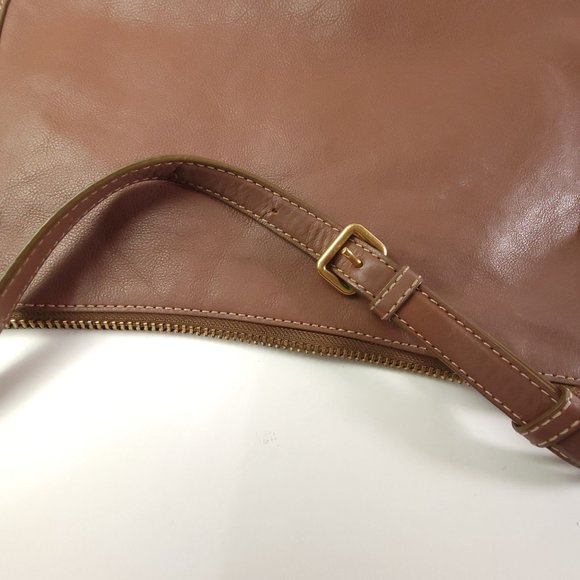 Marc by Marc Jacobs Globetrotter Wild Wild Willa Hobo Brown Bag Shoulder - Picture 6 of 12